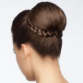 model rambut bridesmain gaya braided bun