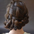 model rambut bridesmaid gaya hair weave