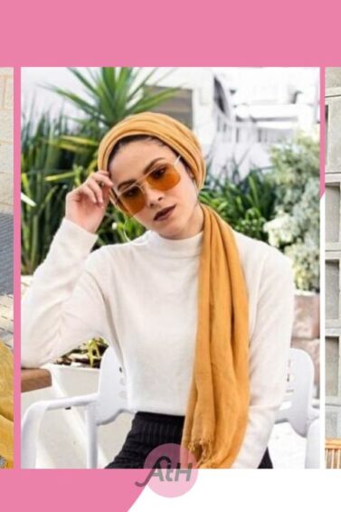 kompilasi warna hijab yang bisa bikin kulit cerah