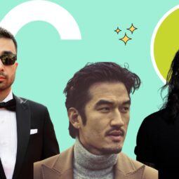 kumpulan foto pria Asia dengan beragam model rambut dan kumis