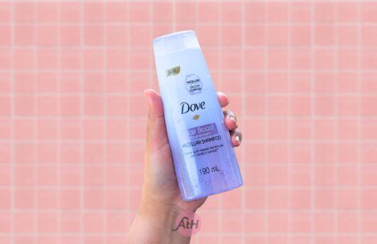 review dove micellar shampoo