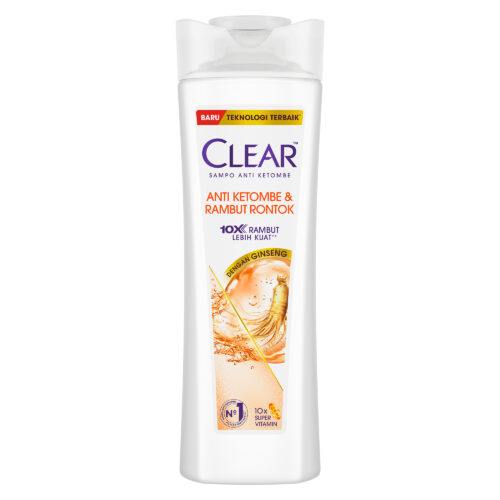 shampoo clear anti ketombe dan rambut rontok