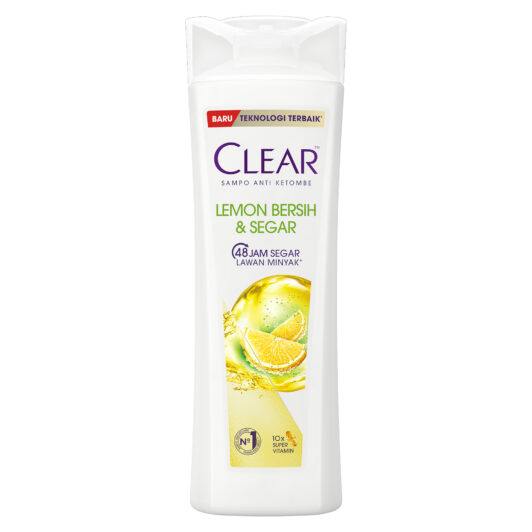 shampoo clear lemon bersih & segar