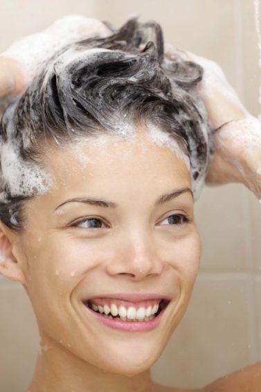 cuidado del cabello lavado shampoo