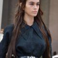 Kaia Gerber en el desfile de Miu Miu