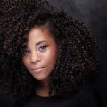 Curly Weaves: Deep Side Part