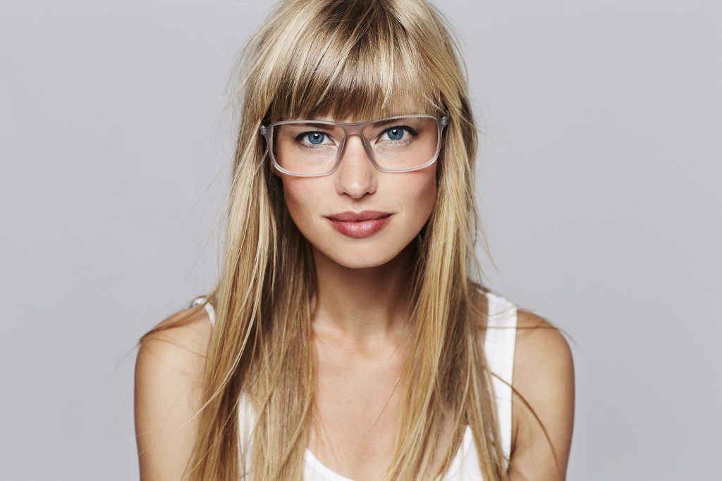 Long hair: Fringes