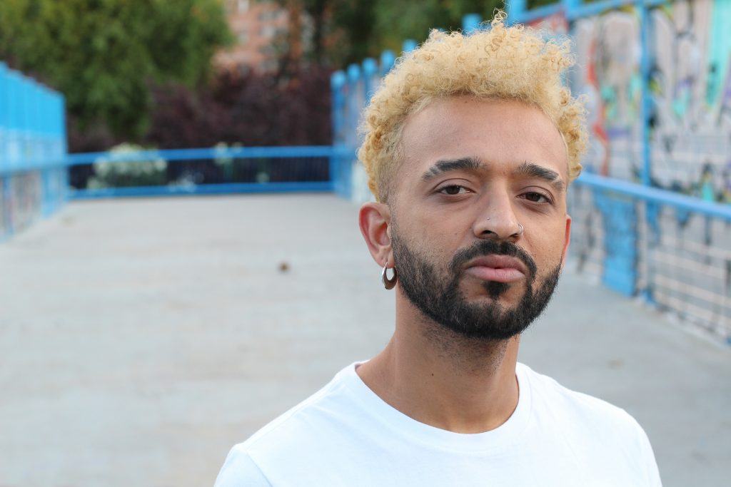 Perms: Bleach blonde