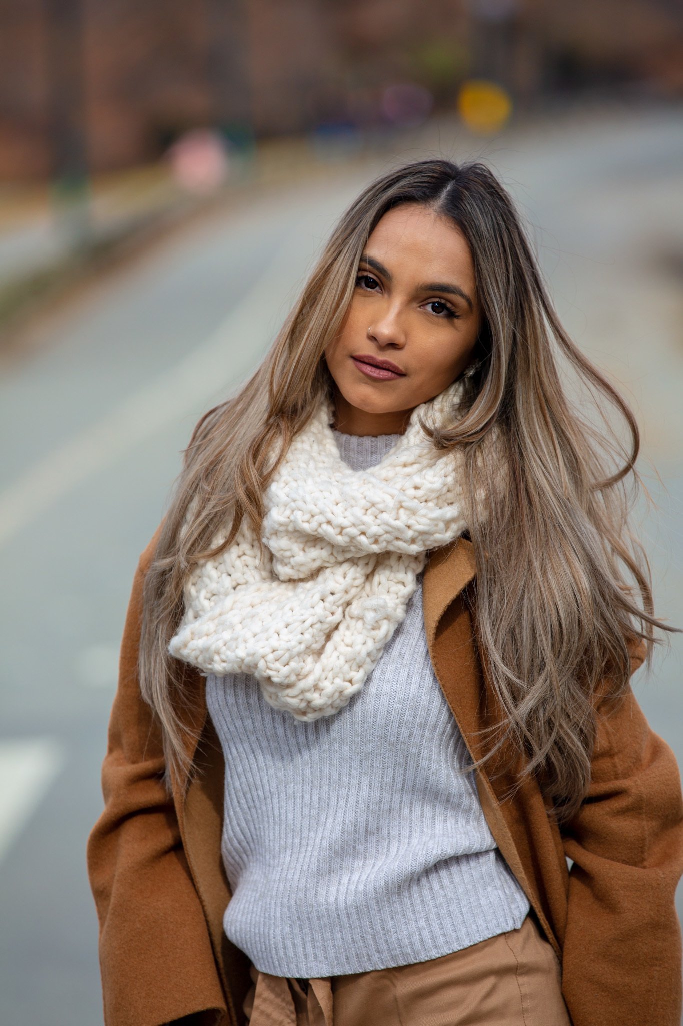Ash brown lowlights