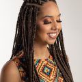 woman with tresses