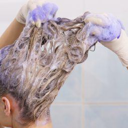 Washing hair
