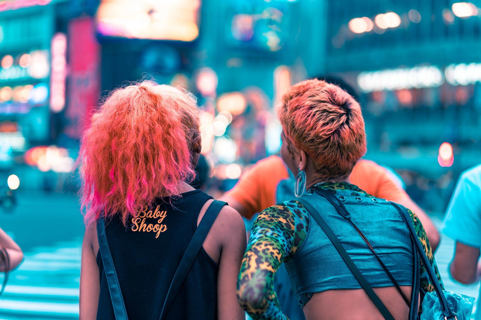 two women