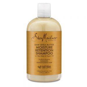 Shea Moisture Raw Shea Butter Moisture Retention Shampoo front of pack