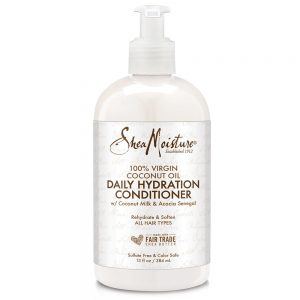 Shea Moisture Virgin Coconut Oil Daily Hydration Conditioner front of pack