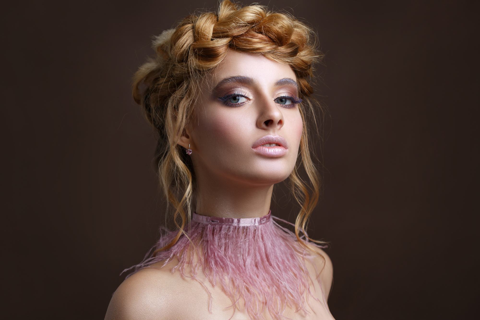 hairstyles for work: braided headband
