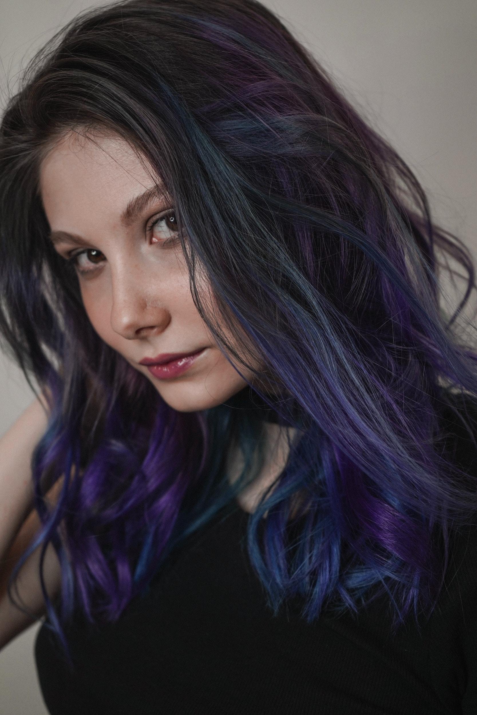 woman with professional OTT hair colour