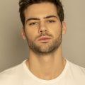 Man with a short choppy hairstyle for gym