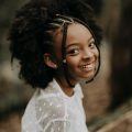 Hairstyles for kids: Accent braid hairstyle