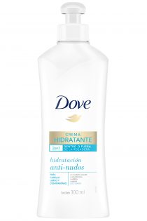 Crema hidratante diaria Dove Hidratación Antinudos
