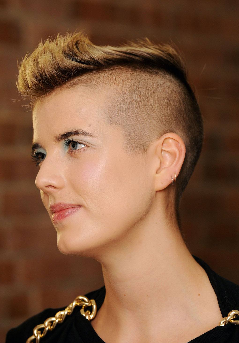 Agyness Deyn con mohauk