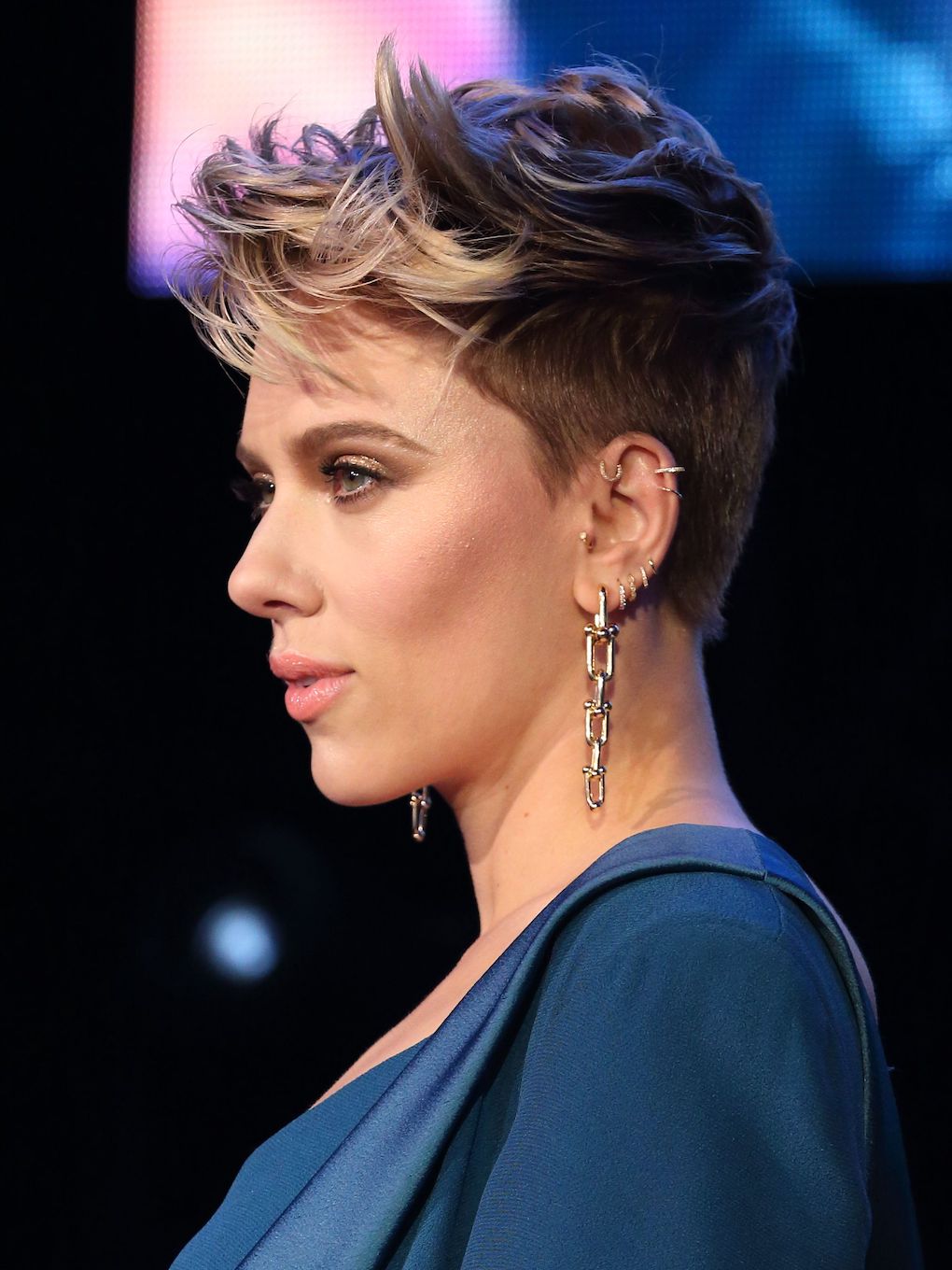Scarlett Johansson lleva un pixie con undercut