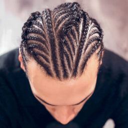 Trenzas para hombre de cabello negro tipo africanas