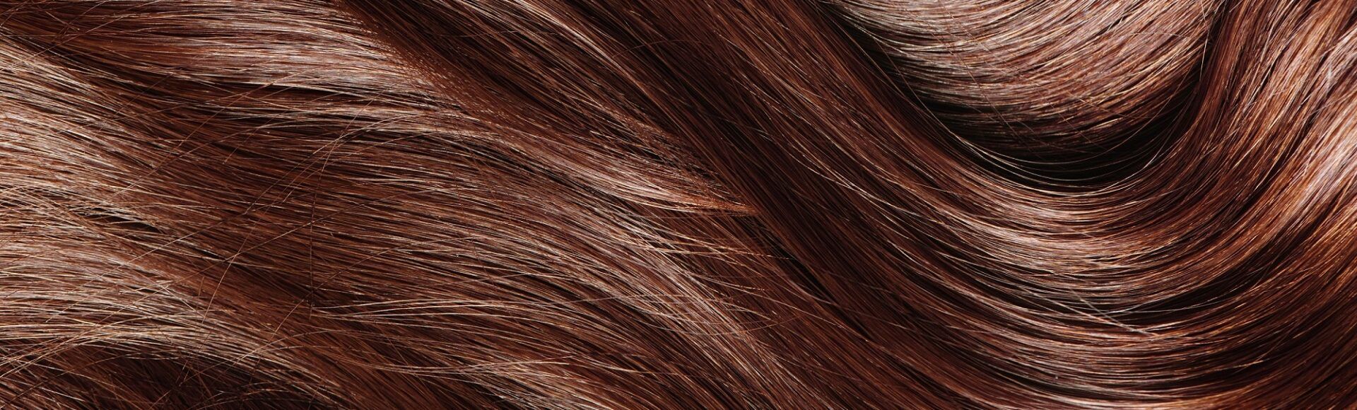 Textura cabello castano rojizo