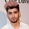 Zayn Malik con cabello rosa dorado para hombre