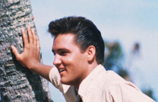 Peinados de Elvis Presley con pompadour