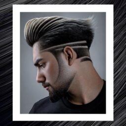 Grecas y líneas en el cabello para hombre