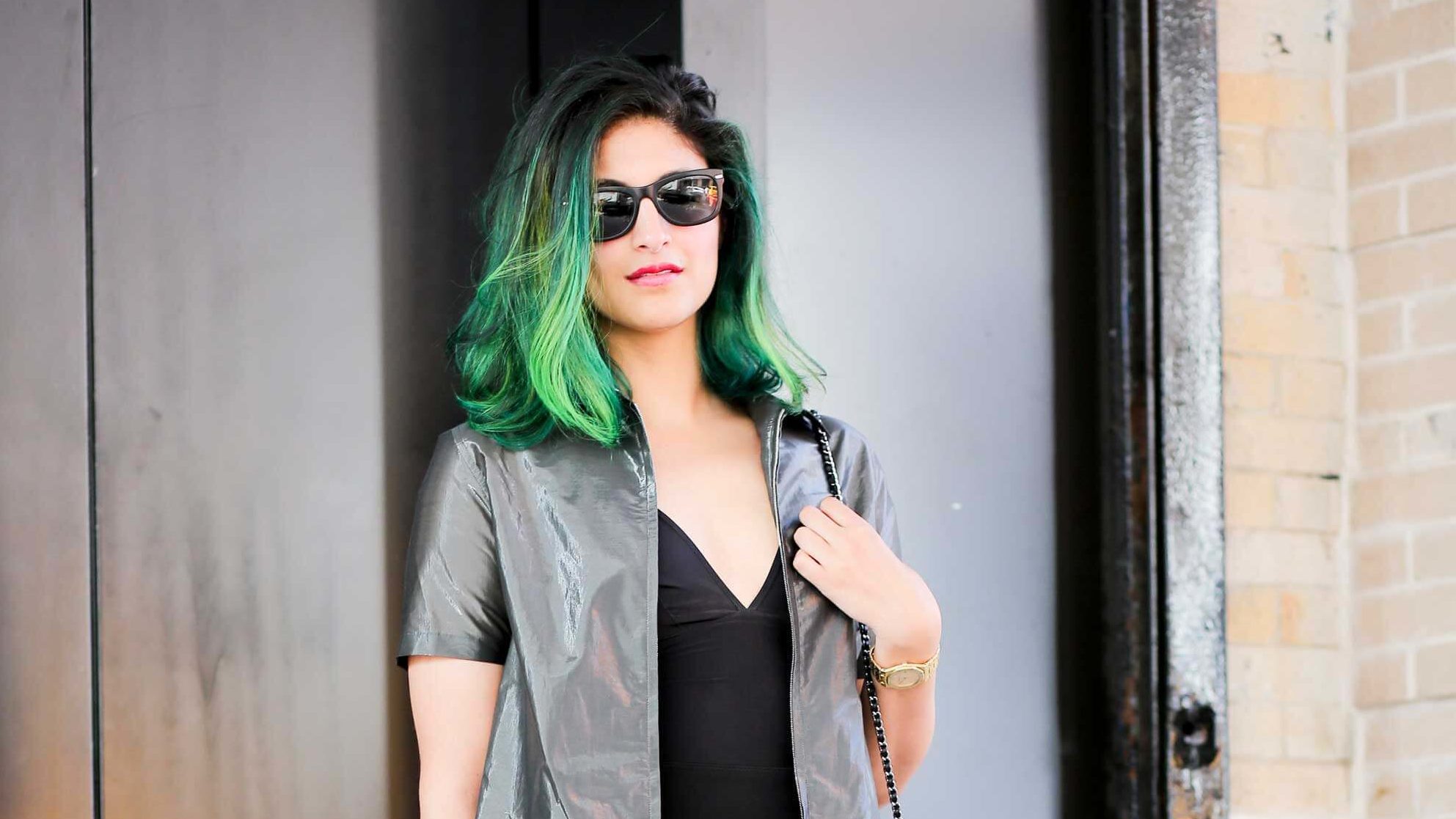 Qual tinta cabelo tem pigmento verde