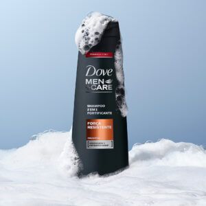 Shampoo Dove Men+Care 2 em 1 Força Resistente