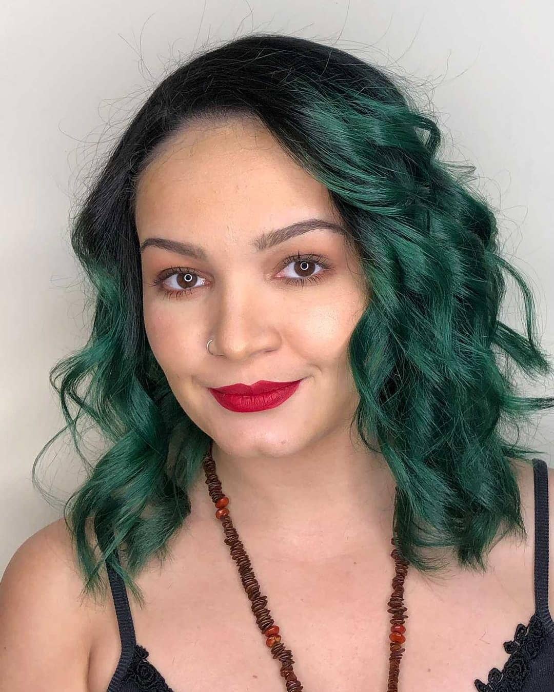 Qual tinta cabelo tem pigmento verde