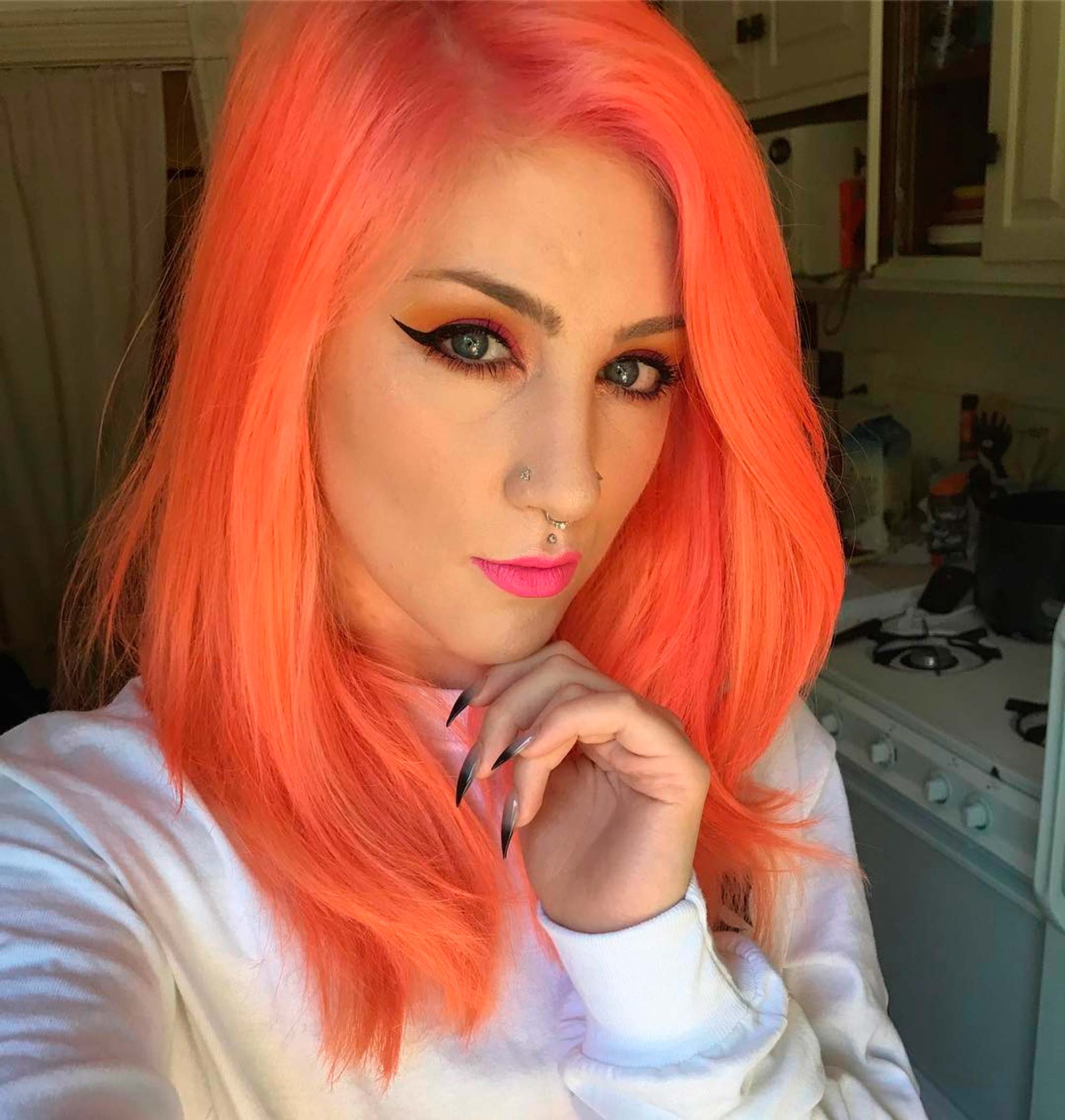 Neon Peach Nova Coloração Para Quem Busca Inspiração All Things Hair Br