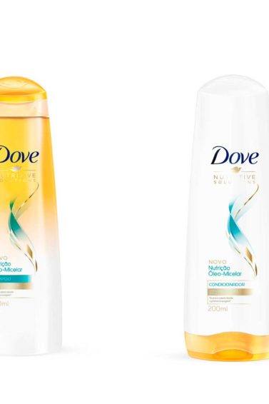 Shampoo e Condicionador Dove Nutrição Óleo-miscelar