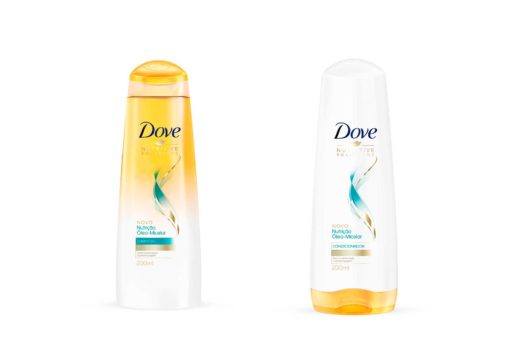 Shampoo e Condicionador Dove Nutrição Óleo-miscelar