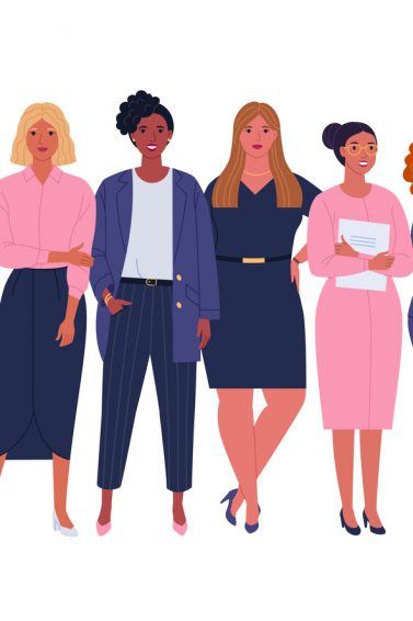 ilustração de mulheres empreendedoras