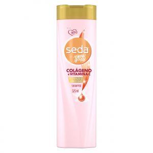 Embalagem do Shampoo Seda Colágeno + Vitamina C by Niina Secrets