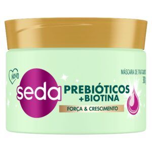 Máscara de Tratamento Seda Força e Crescimento Prebióticos + Biotina