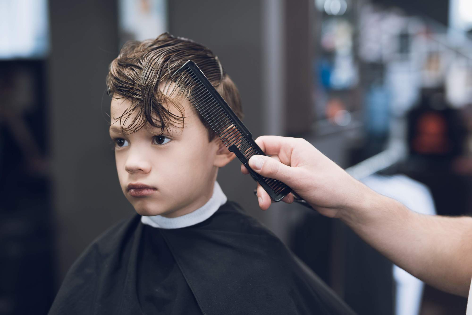 Corte cabelo masculino infantil social