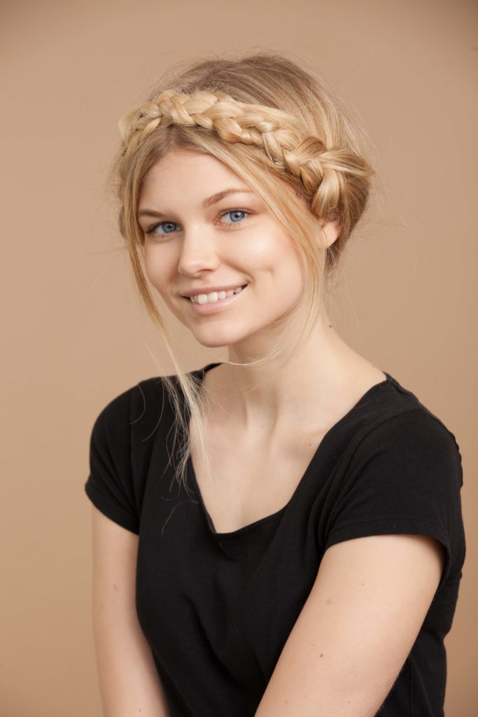 festival hair ideas milkmaid braids