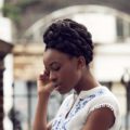 beach hairstyles box braid updo