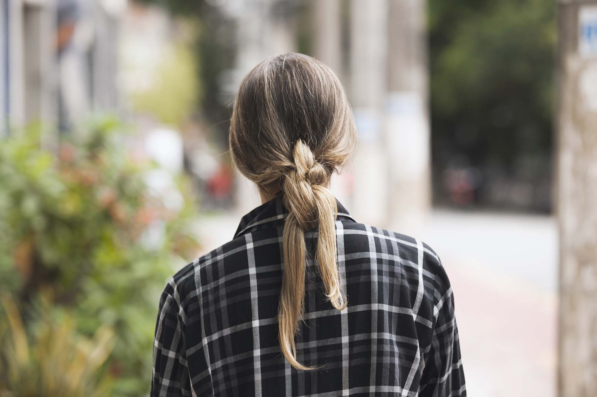 Double Braid Wrapped Ponytail | MISSY SUE