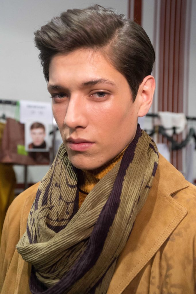 mens hair smooth comb over etro fw15