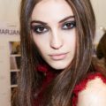 trending styles for oval faces brunette straight hair