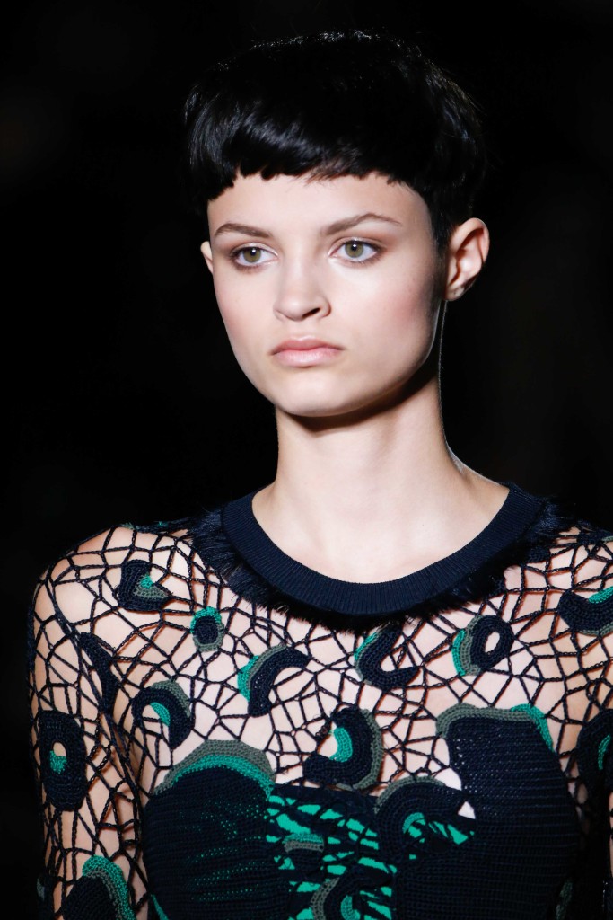 pixie cut black hair