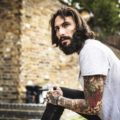 long hair full beard