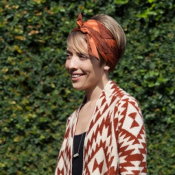 head scarf looks for indian summer