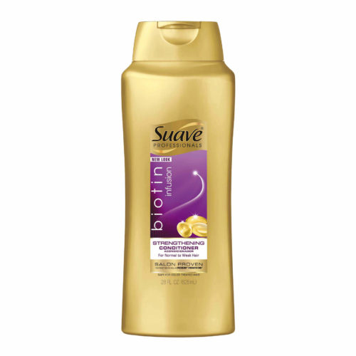 suave biotin strengthening conditioner front view