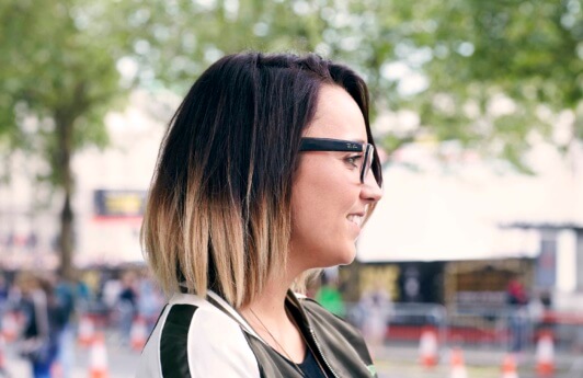 short ombre hair: get the look